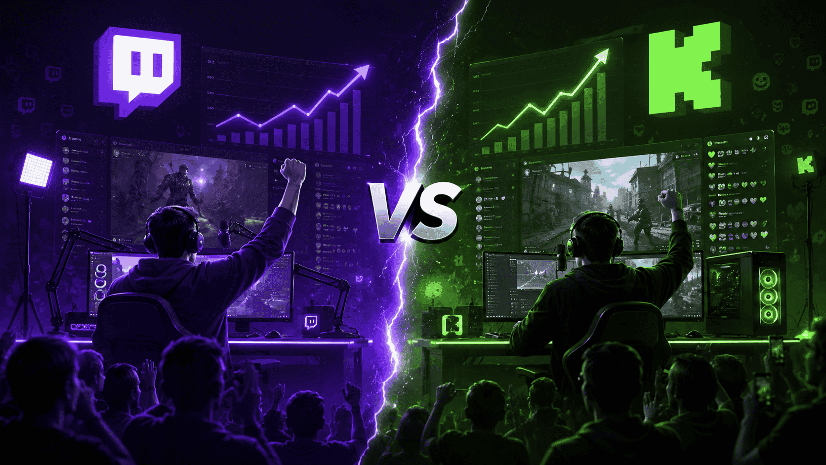 Twitch vs Kick: Which Streaming Platform Offers Faster Viewer Growth?