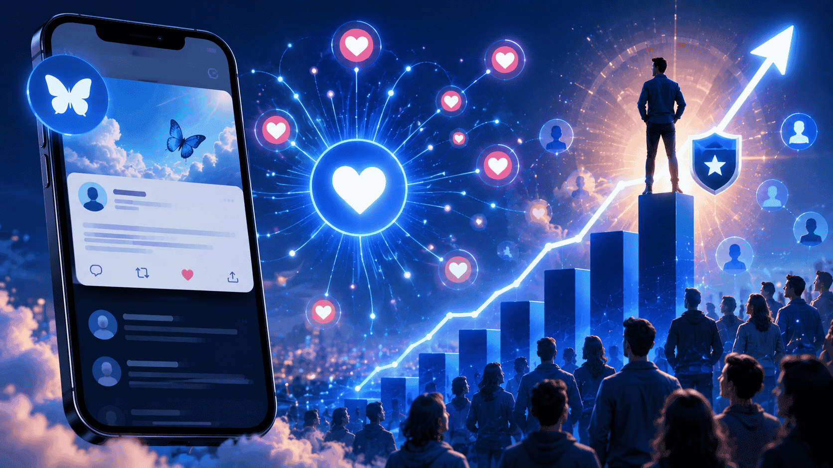 How Bluesky Likes Build Authority Faster Than Followers Alone